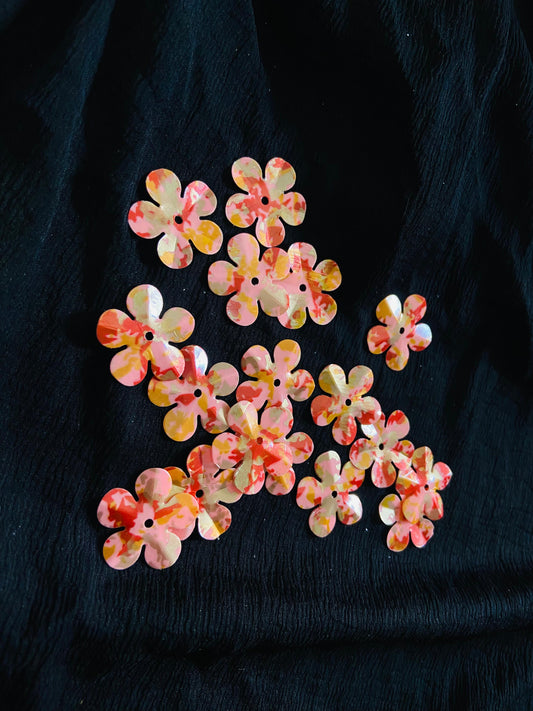 Plastic flower 1 piece