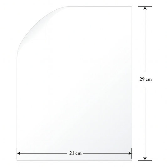 luxepour a4 photo Inkjet Vinyl Sticker Paper Glossy Waterproof Sheets ( NO need of lamination )