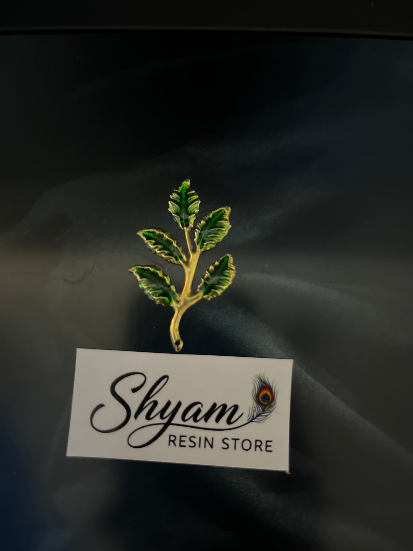 Green Plating Metal Leaf (1 piece)