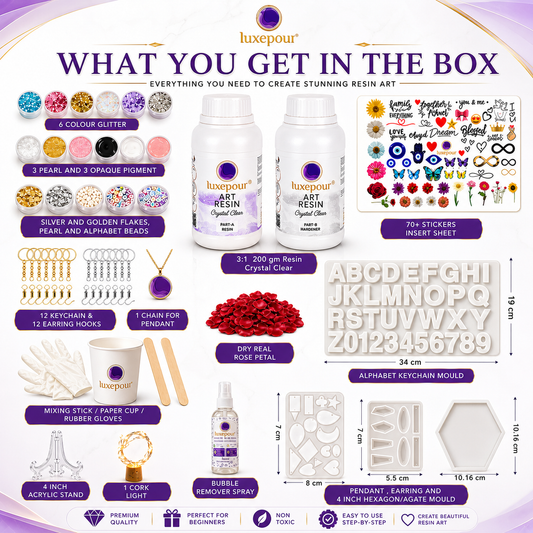 Resin Beginner Kit 100 + items