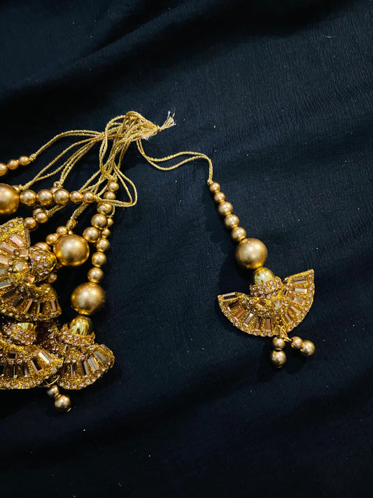 Golden latkan for decoration