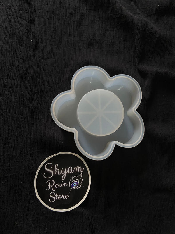 Flower Tealight Holder Moulds - Shyamresinstore