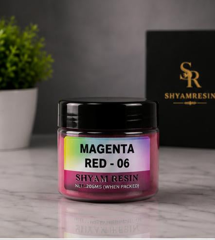 Magenta opaque pigment