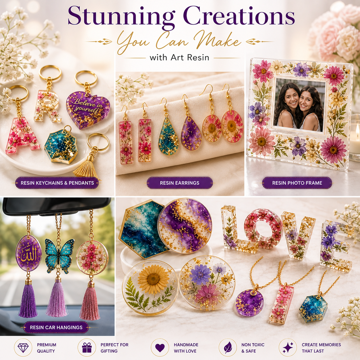 Resin Beginner Kit 100 + items