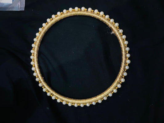 Golden moti ring
