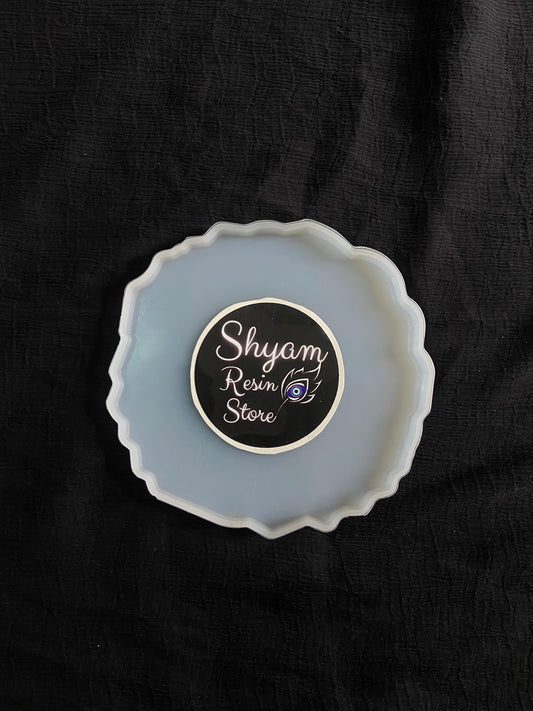 Agate Coaster Moulds 4Inch - Shyamresinstore