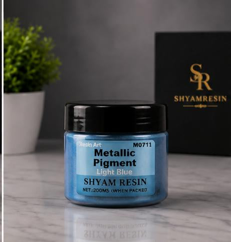 Light blue metallic pigment 20 gram