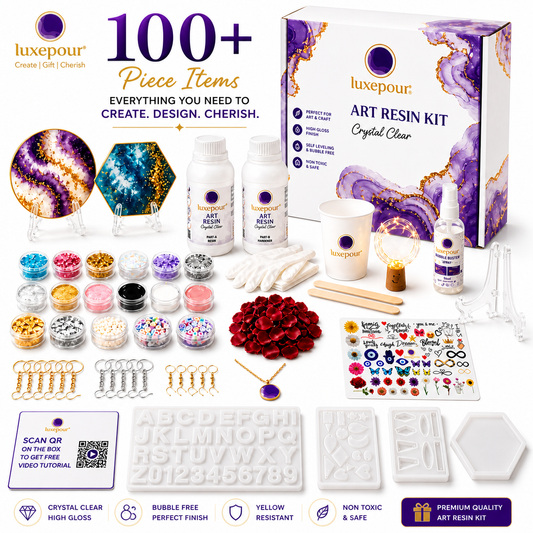 Resin Beginner Kit 100 + items
