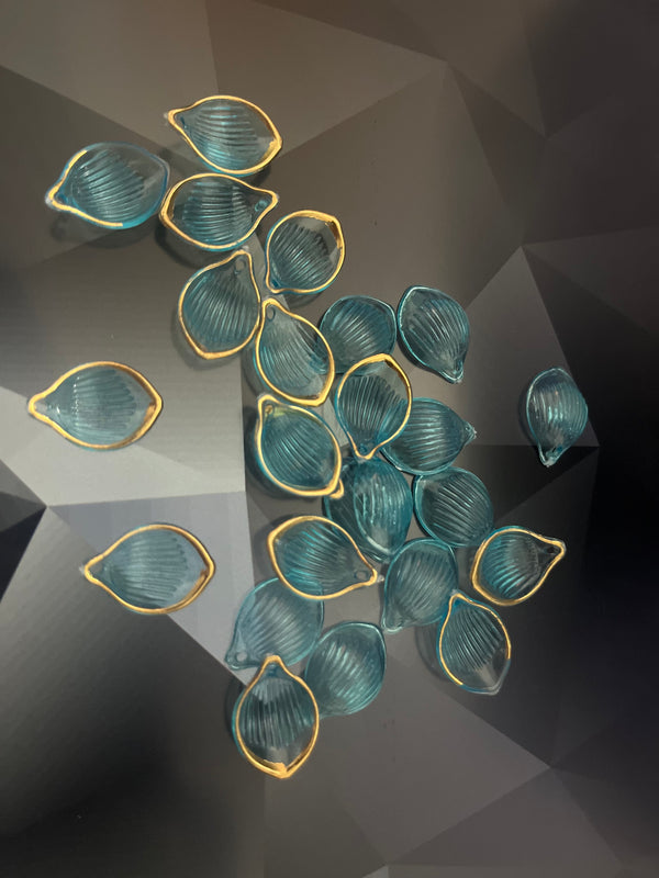 Crystal flower petal