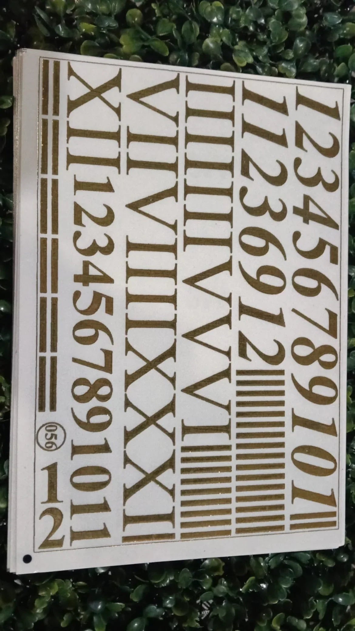 Embossed Golden Sticker - Shyamresinstore