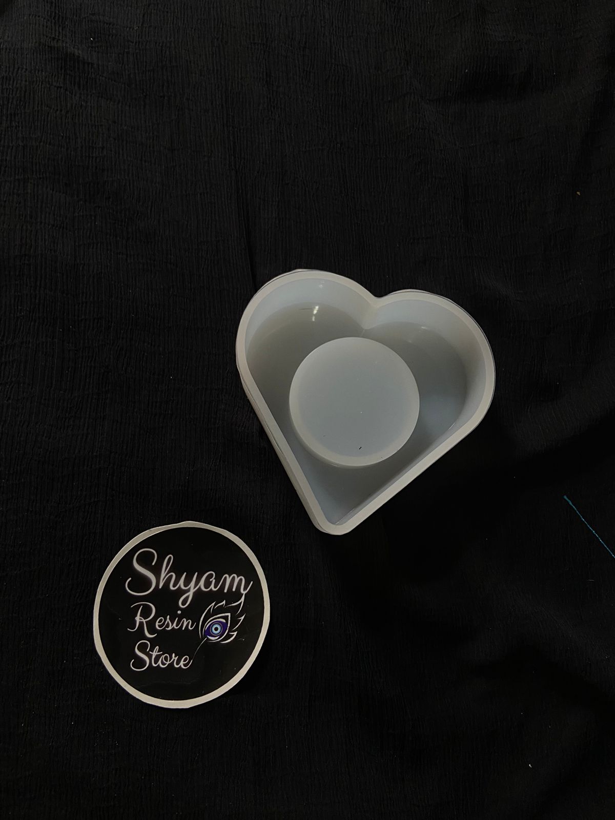 Heart Tealight Holder Mould - Shyamresinstore