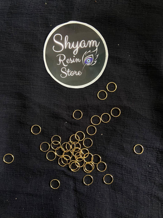 Jump Rings Gold - Shyamresinstore