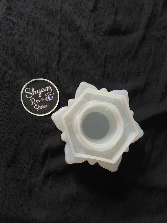 Lotus Tealight Holder Mould - Shyamresinstore