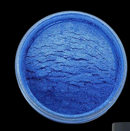 Water Blue Pearl Mica Powder 20gm - Shyamresinstore