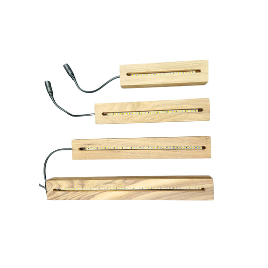 L.E.D Wooden Base Stand - Shyamresinstore