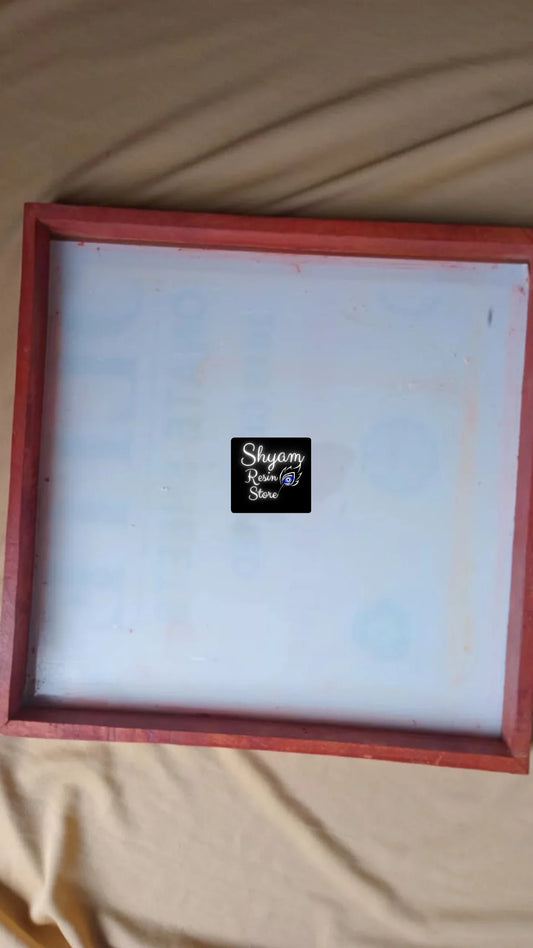 Acrylic or Transparent Base Polished Frame - Shyamresinstore